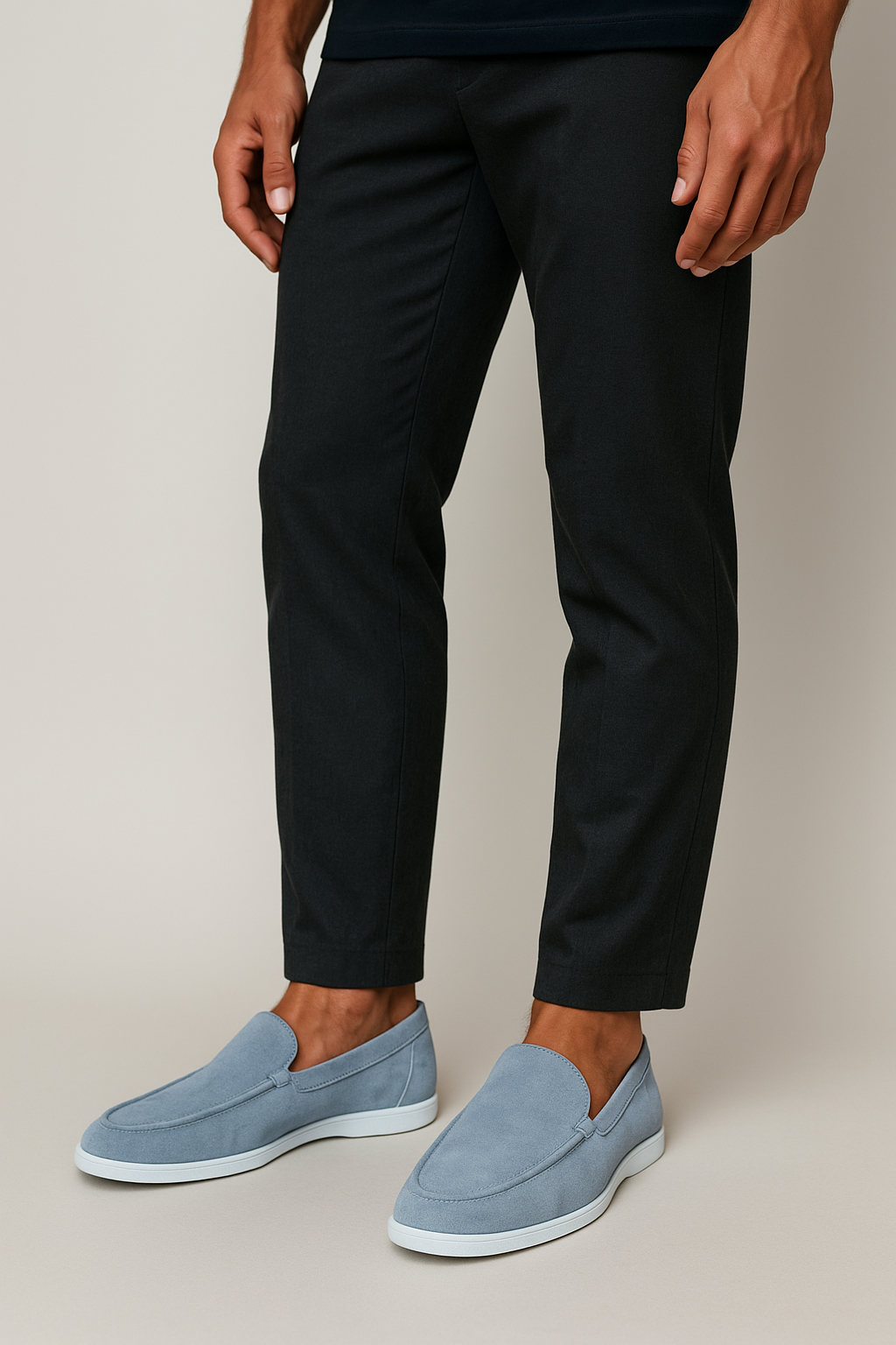 Klassische Suede Loafers