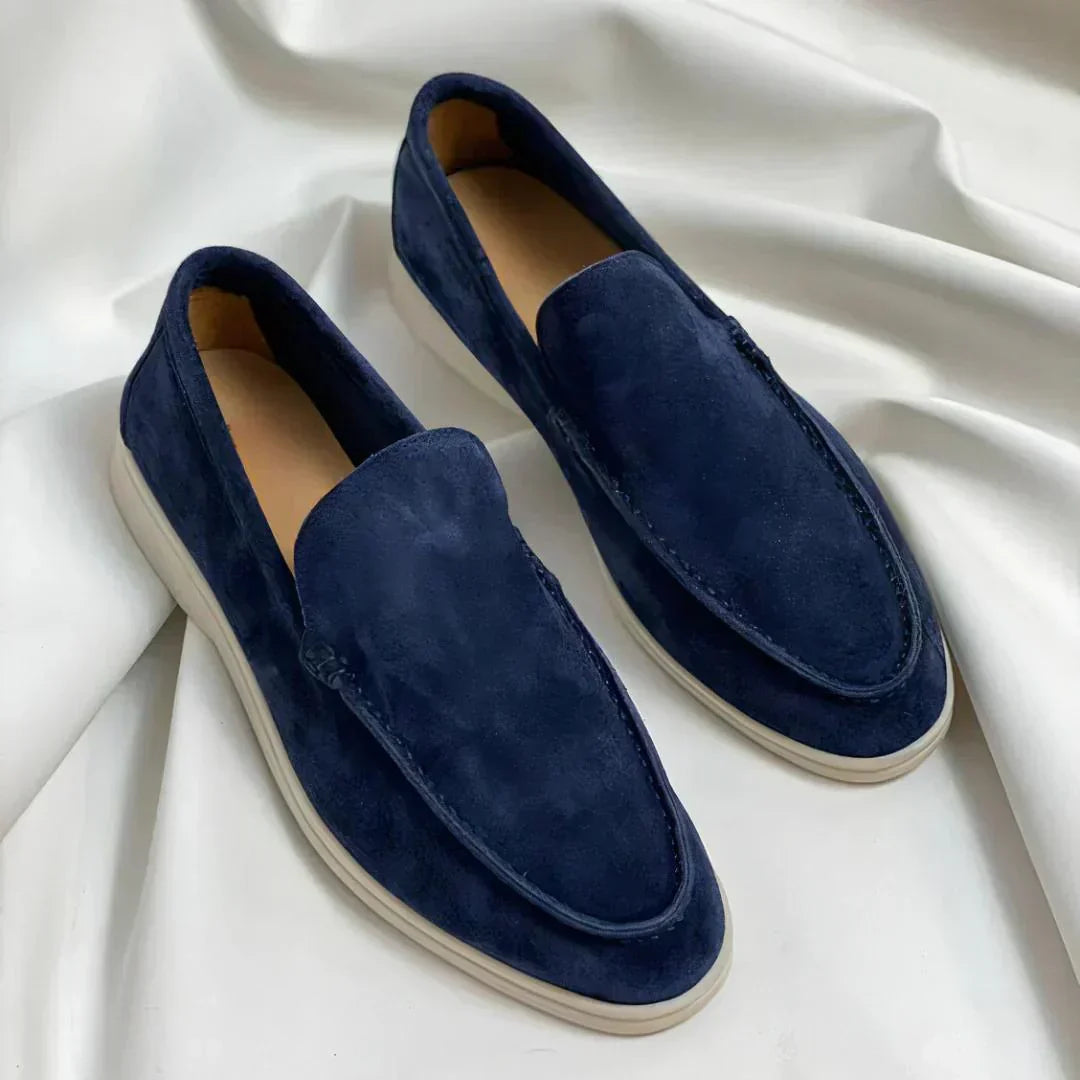 Klassische Suede Loafers