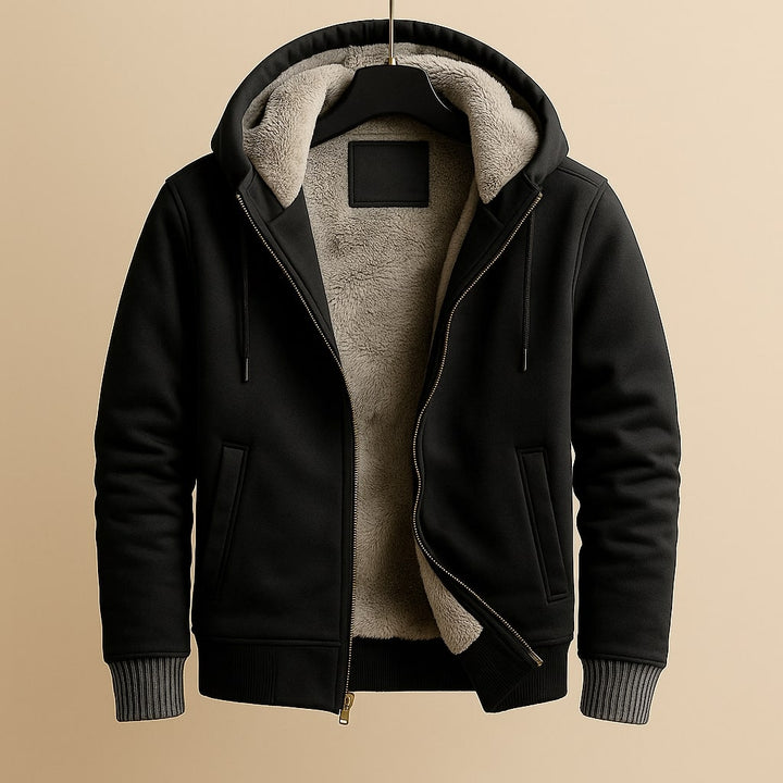 Strukturierte Jacke für kaltes Wetter