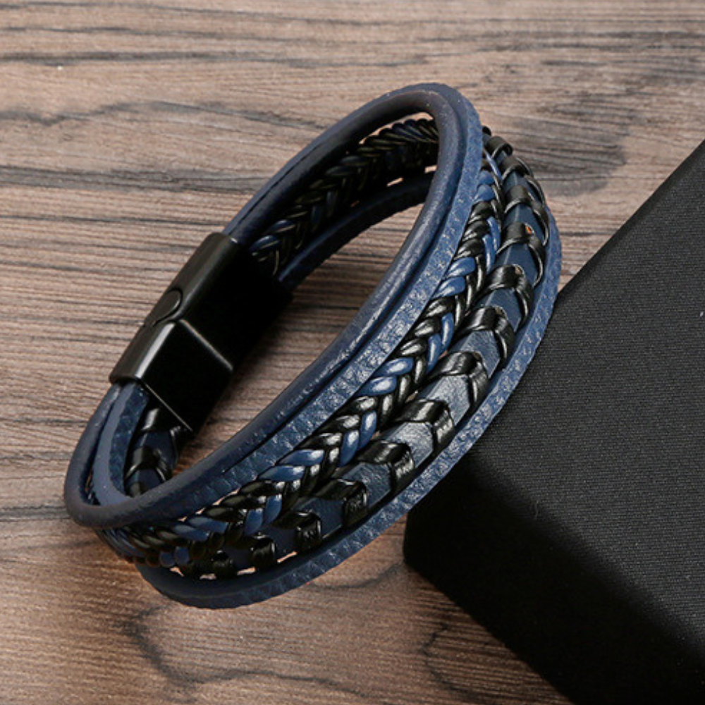 Lederarmband für Herren – robust, stilvoll und zeitlos (1+1 gratis)