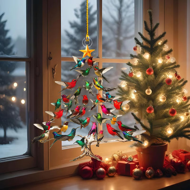Kristall-Weihnachtsvögel – ein funkelndes Symbol für weihnachtliche Wärme