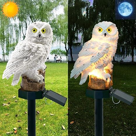 Solar-Eulenlampe – Erwecken Sie Ihren Garten zum Leben!