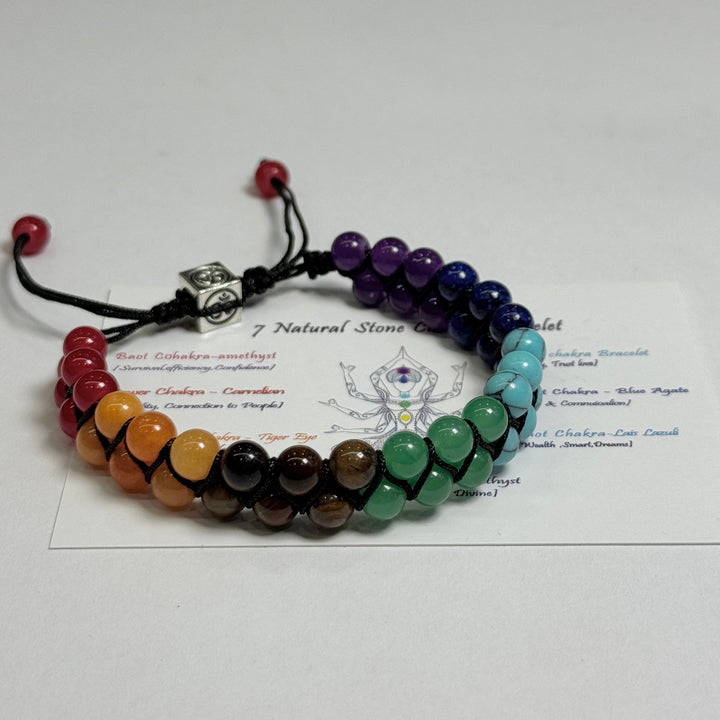 ✨ Chakra-Energie-Armband – Gleichgewicht & innere Ruhe