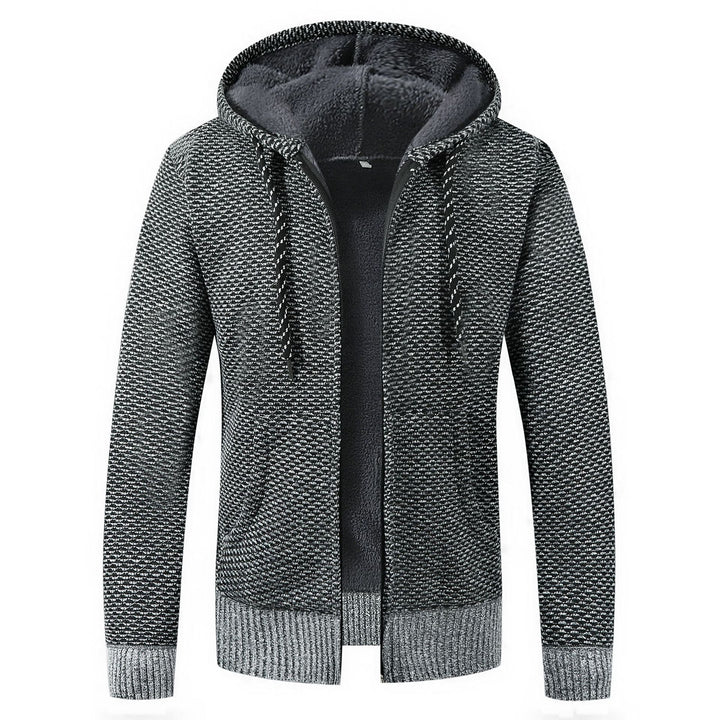 Warme Strickjacke mit Fleece – Stil trifft Komfort