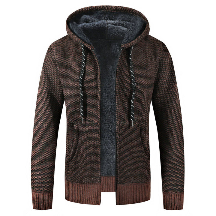 Warme Strickjacke mit Fleece – Stil trifft Komfort