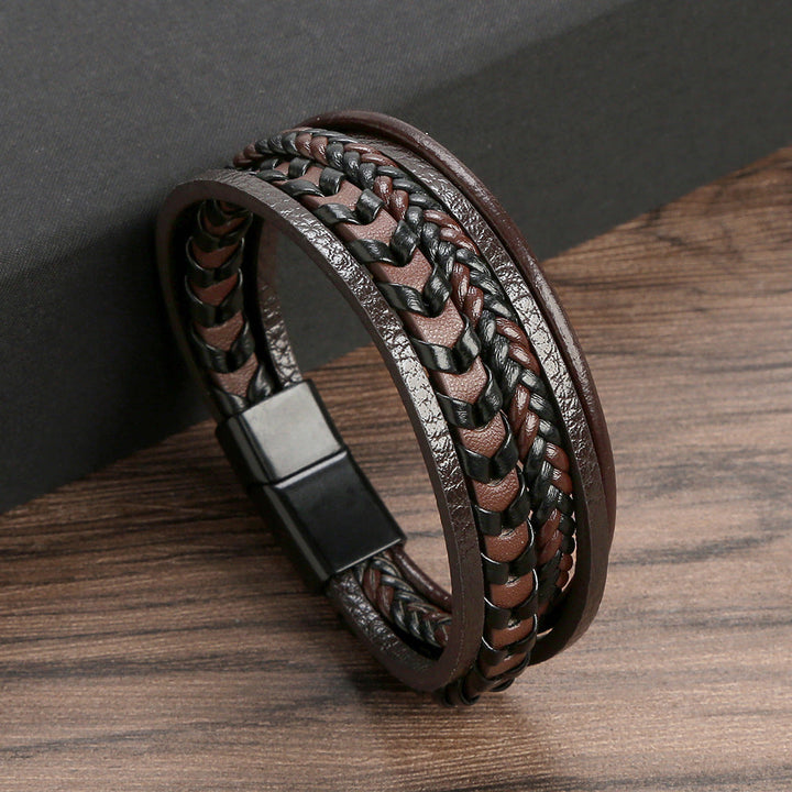 Lederarmband für Herren – robust, stilvoll und zeitlos (1+1 gratis)