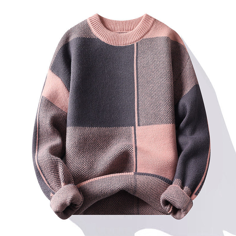 PatchKnit™ – Farbblock-Pullover mit modernem Design