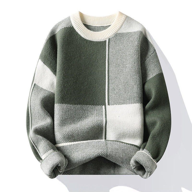 PatchKnit™ – Farbblock-Pullover mit modernem Design