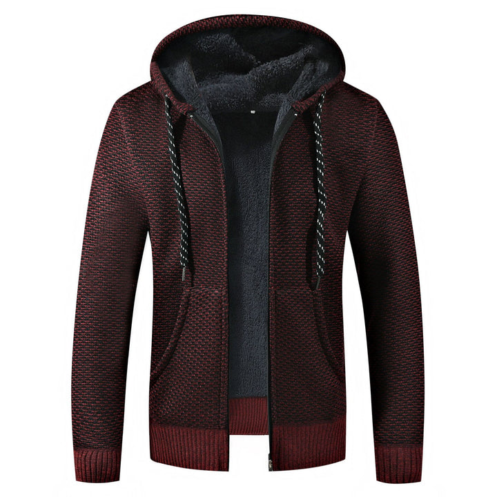 Warme Strickjacke mit Fleece – Stil trifft Komfort