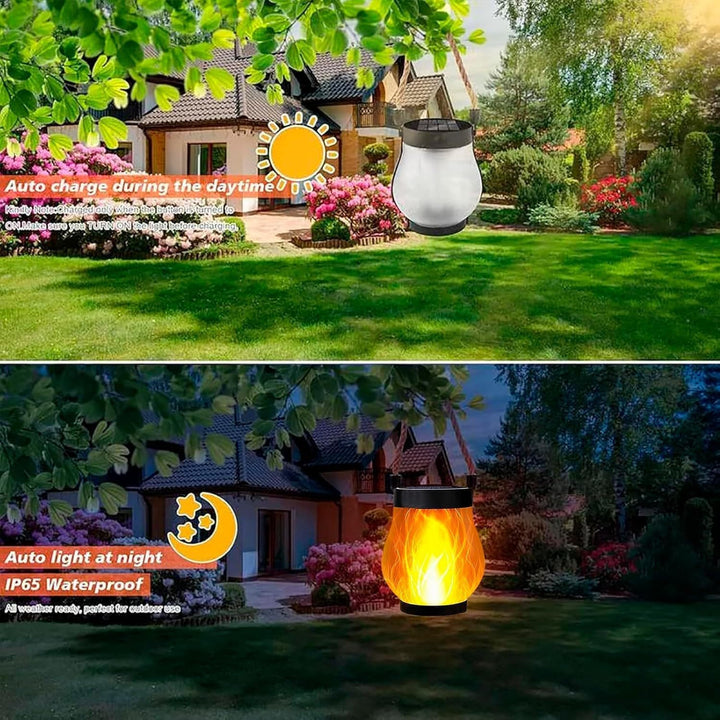 🌟 Solar-Laterne – warmes Licht für dunkle Tage