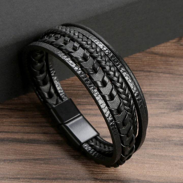 Lederarmband für Herren – robust, stilvoll und zeitlos (1+1 gratis)