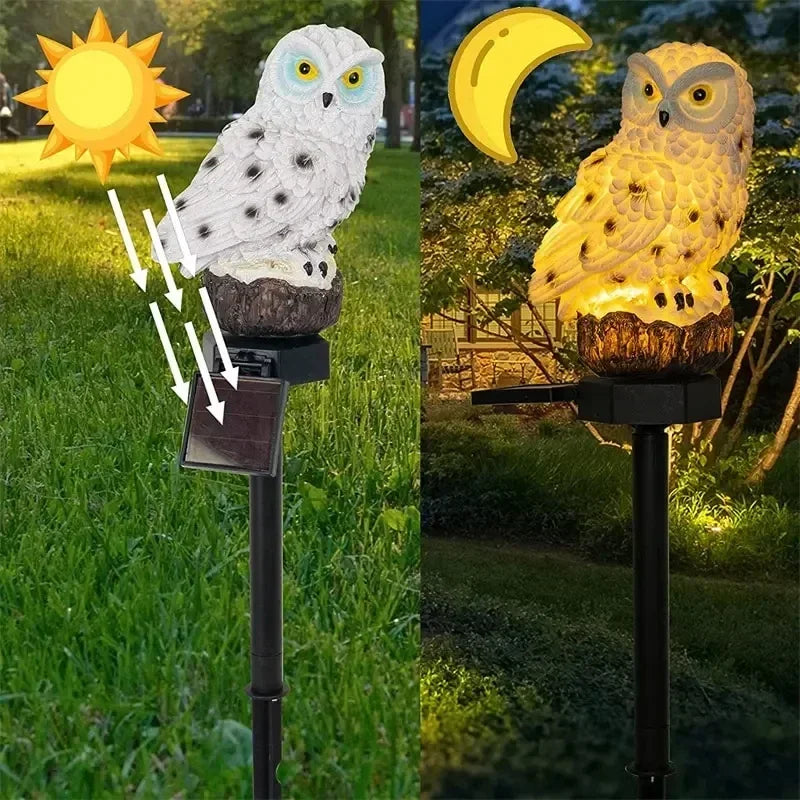 Solar-Eulenlampe – Erwecken Sie Ihren Garten zum Leben!