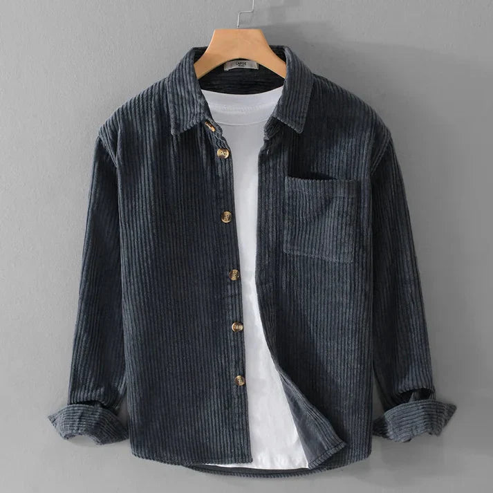 NordCord™ – Herrenhemd aus weichem Manchesterstoff