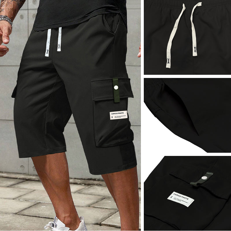 Lässige Caprihosen mit Kordelzug für Herren