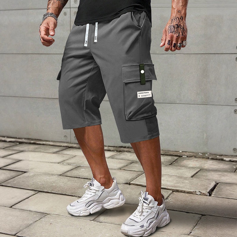 Lässige Caprihosen mit Kordelzug für Herren