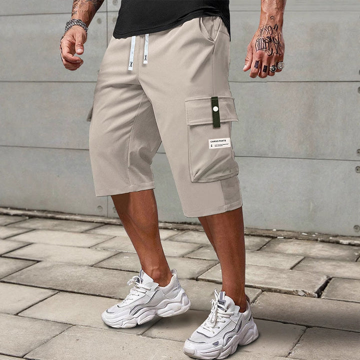 Lässige Caprihosen mit Kordelzug für Herren